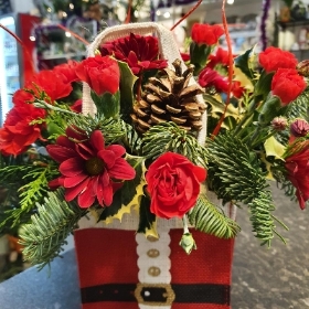 Merry Christmas Flower Arrangement