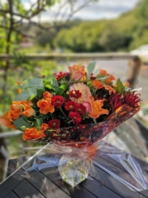 Autumn Spice Hand Tied Bouquet